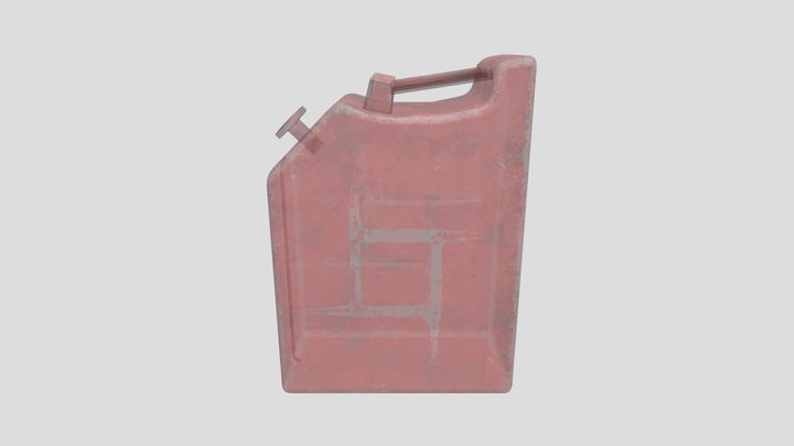gasoline pit_low 3D Model
