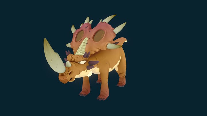 Dinoaur_low 3D Model