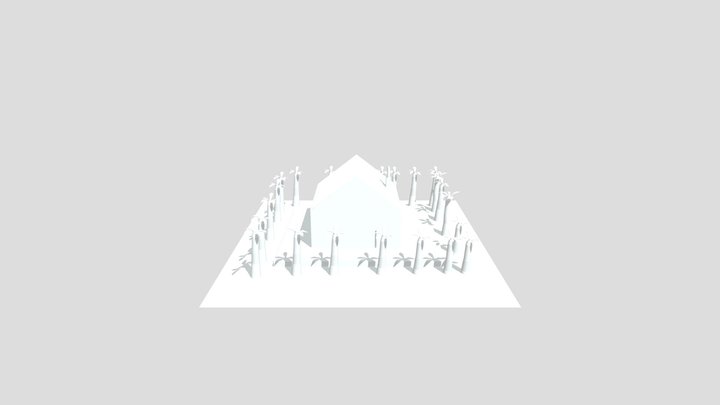 Island House 3D Model