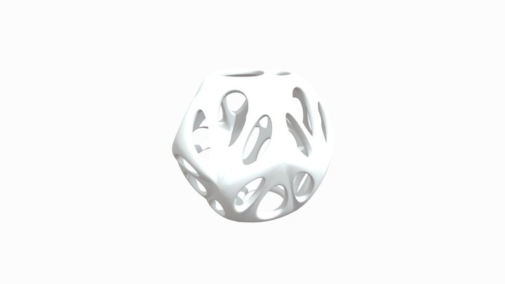 Dodecahedron 3D Model