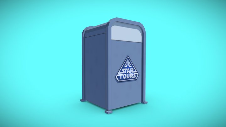 Star Tours Trash Can – Kostenloses 3D-Modell STL