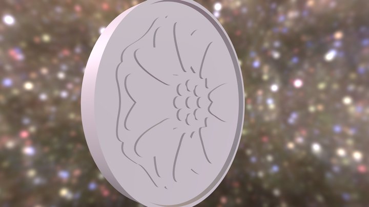 White Lotus Tile - Avatar: The Last Airbender 3D Model