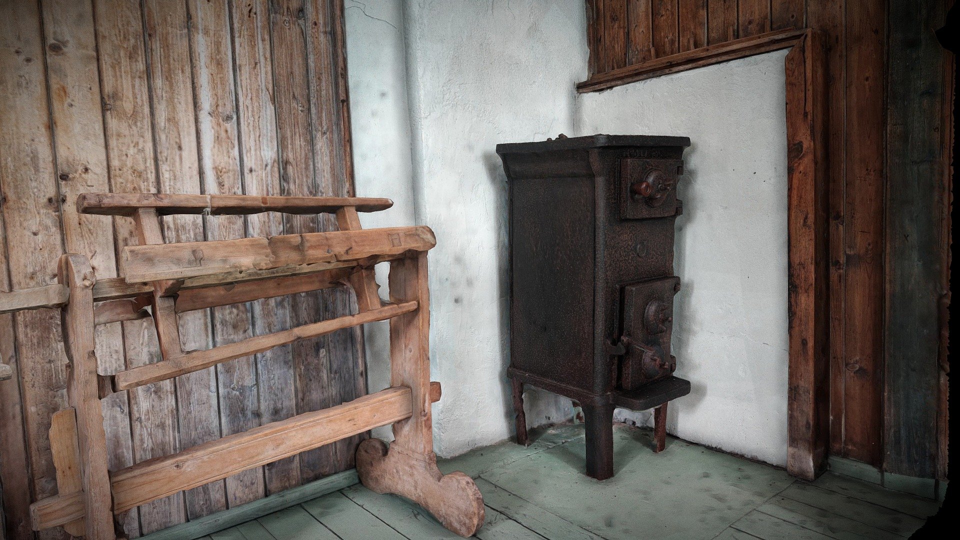Korsnes museum, Old Stove