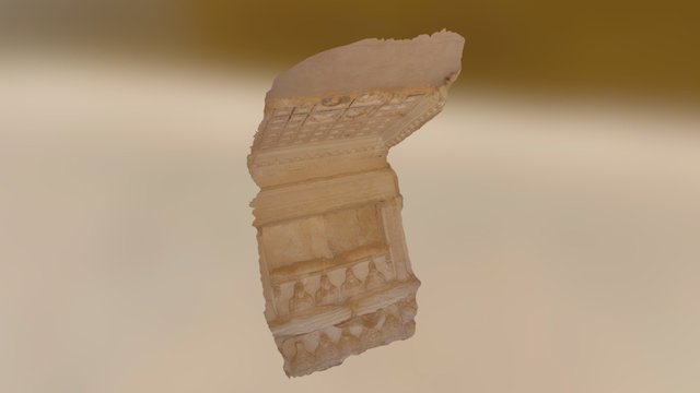 Segment of Elahbel Tower Tomb Interior, Palmyra 3D Model