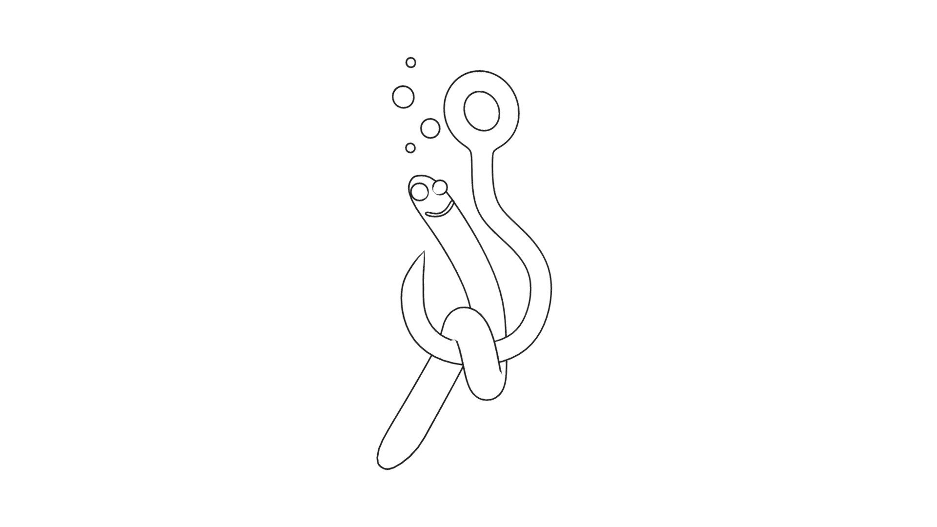 inktober 2019, day 3: bait