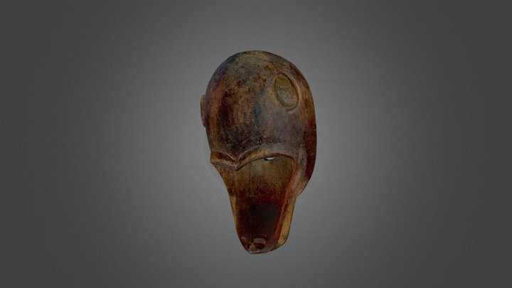 Primate Mask 3D Model