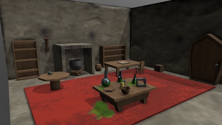 Alchemy Scene 3D Model