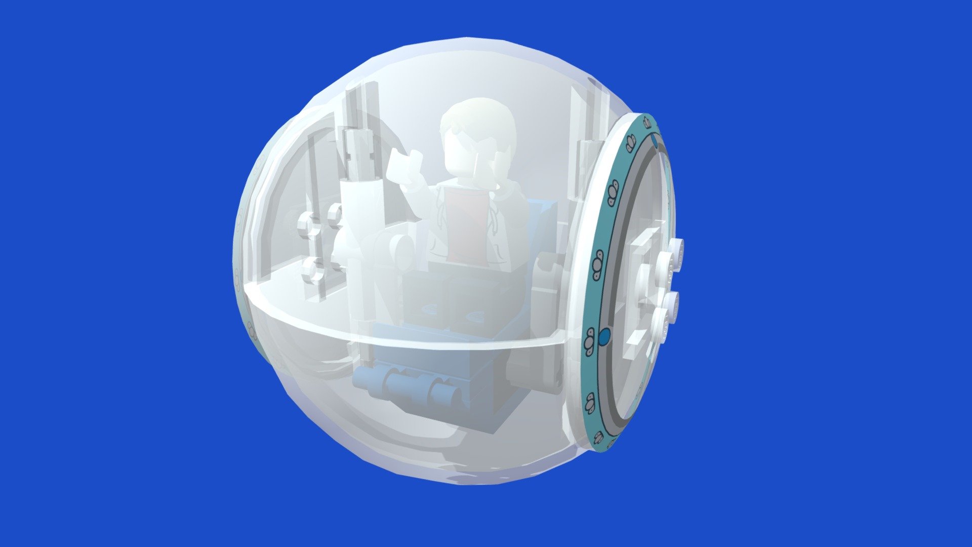 LEGO Jurassic World gyrosphere - Download Free 3D model by Gisduyg ...