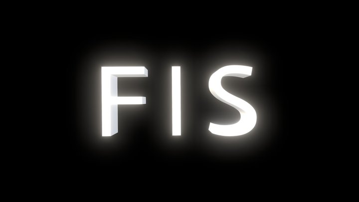 Fis Logo 3D Model