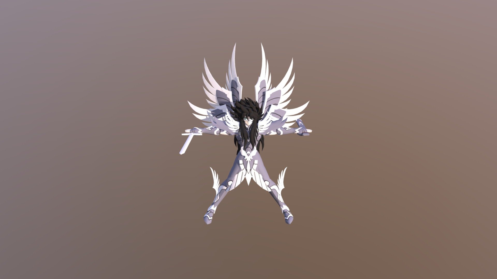 saint seiya 3d model
