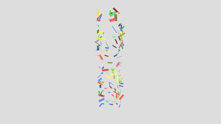 confetti_fbx 3D Model