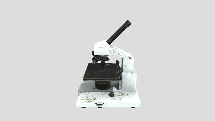 Microscope 3D Model