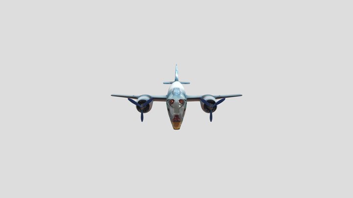 Bombardiro crocodilo 3D Model