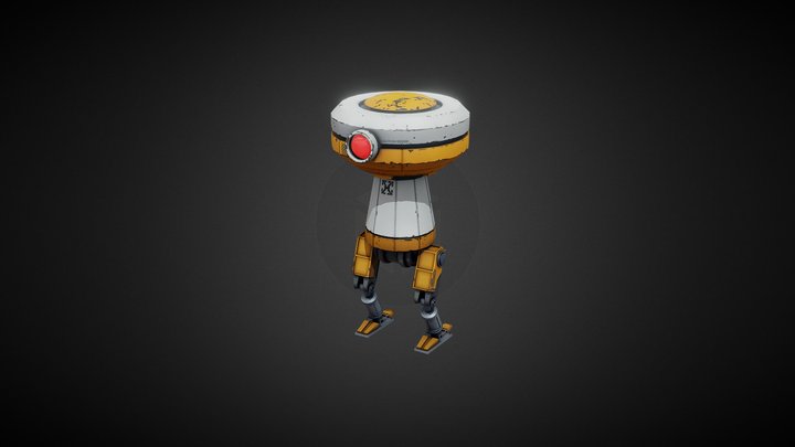EnemyBot Ver.3 3D Model