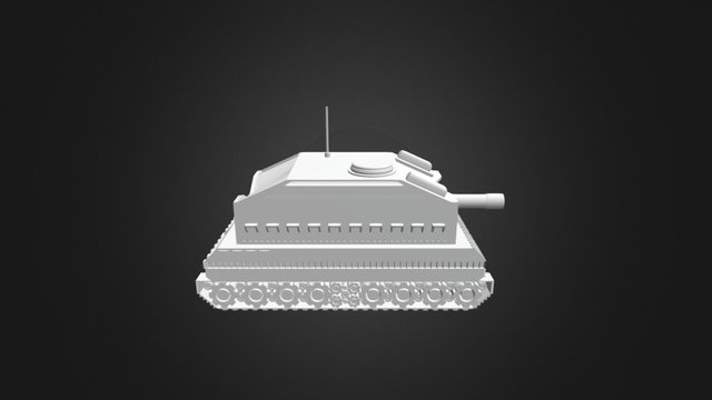 tank1_obj_1.5_exp 3D Model