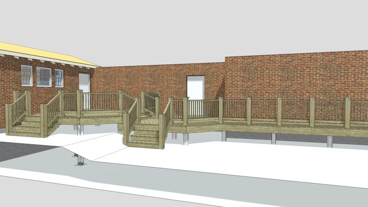 Ergenbright Kitchen 9/11/24 - DECK 3D Model