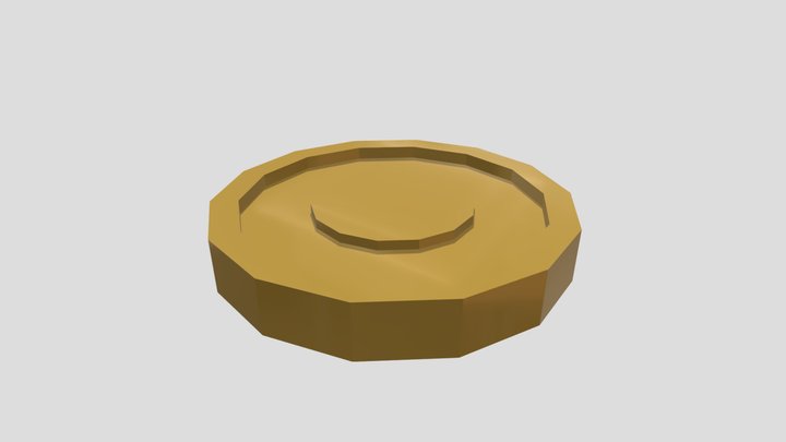 Gold Coin – Modello 3D gratuito STL