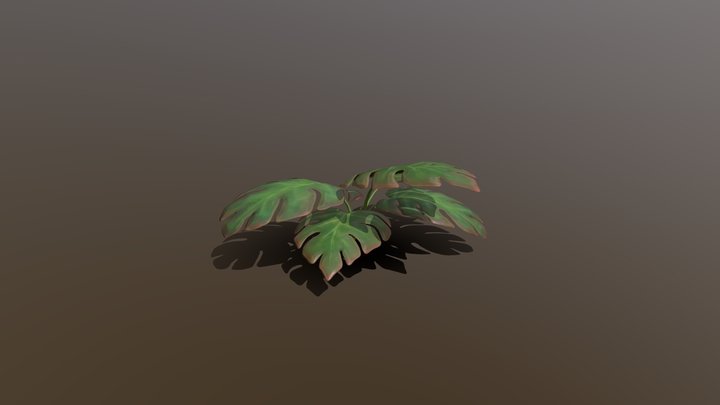 LeafBush 3D Model
