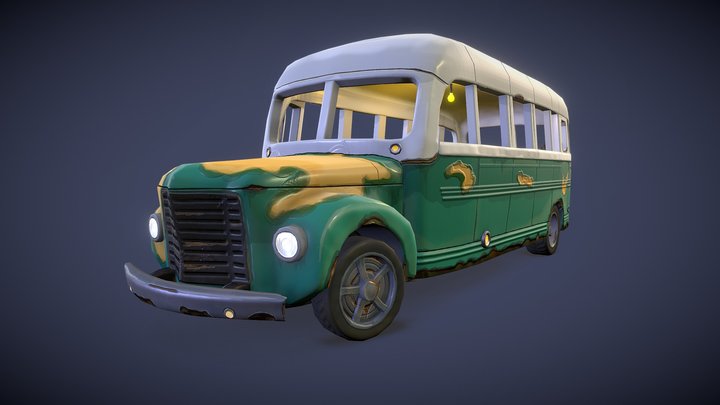 Magic bus #142 3D Model