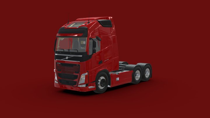 Volvo FH 460 - RICK MODDING 3D Model