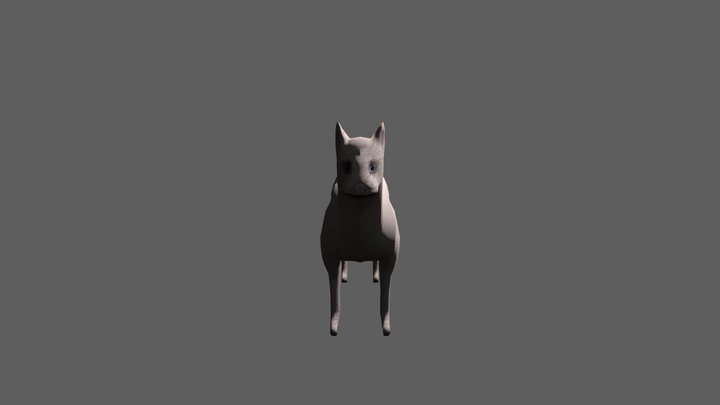 Cat Model 3D Model