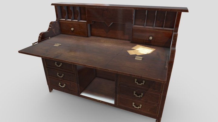 Study Table – Modelo 3D gratuito STL
