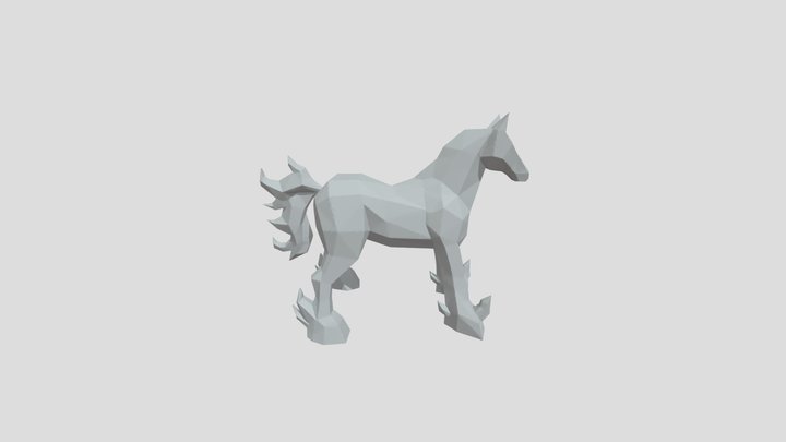 Horse 3D Model
