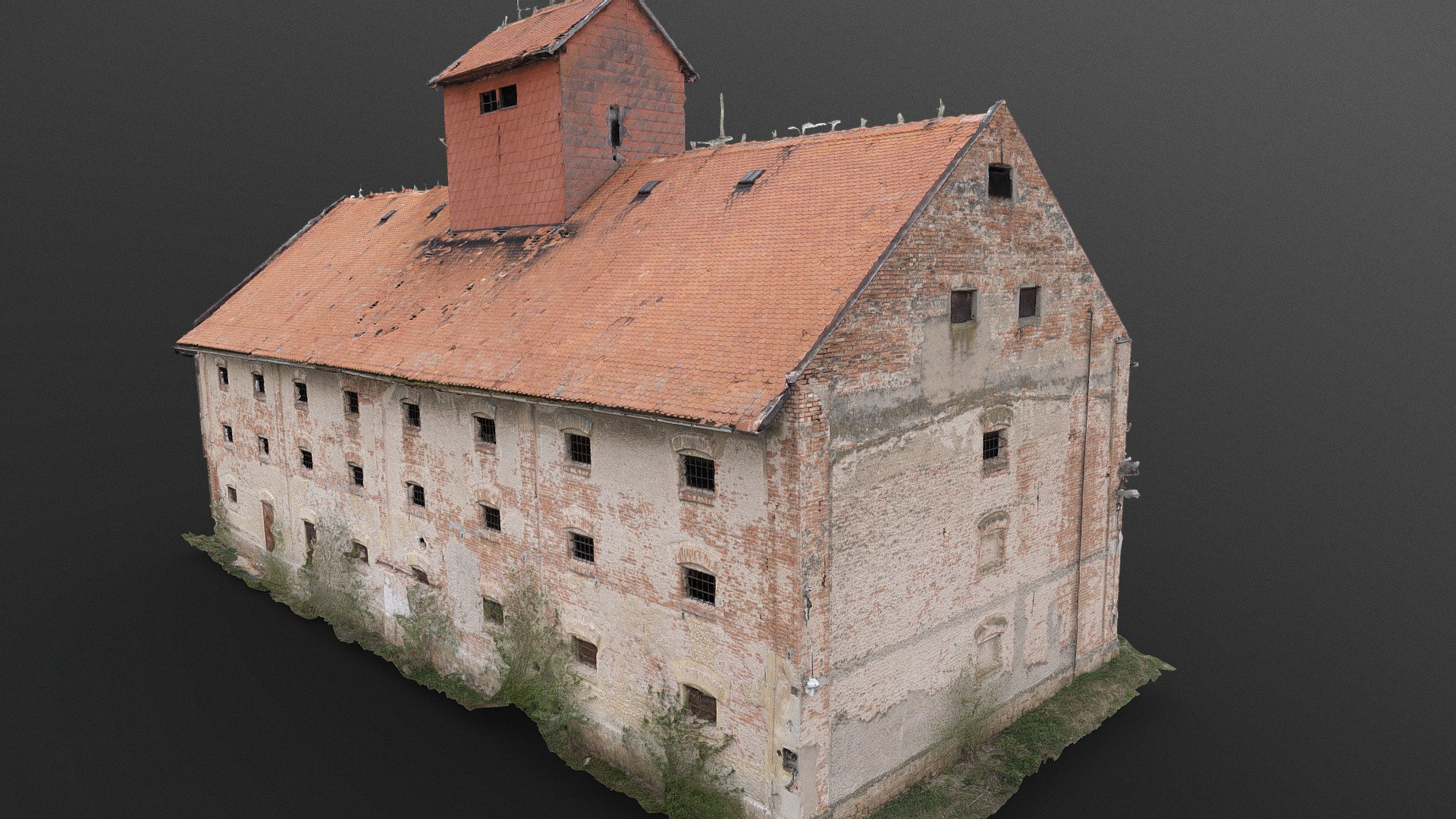 Farm Granary ruin - Buy Royalty Free 3D model by matousekfoto [dcd20cd ...