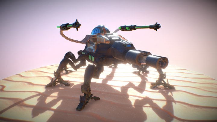 Mecha 3D Model