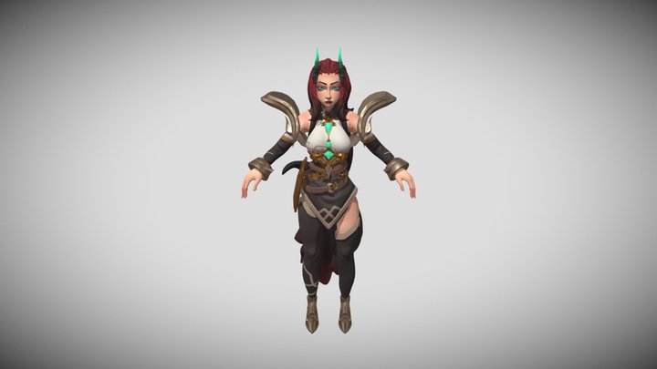 Soul Slasher Fanart 3D Model