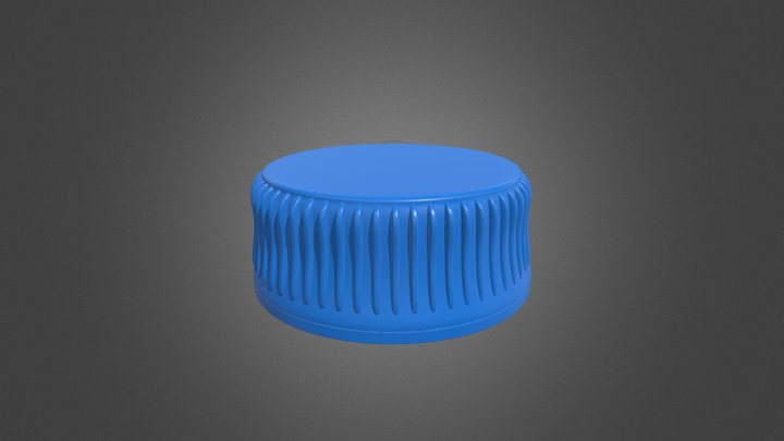 Plastic Cap 3D Model