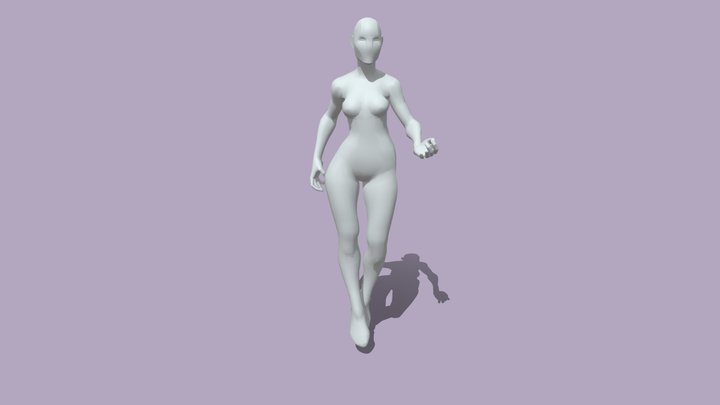 Milestone 4 - Female Mage 3D Model