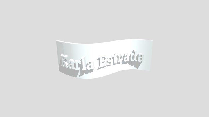 Letra, Ejercicio 2, Hoja 3 3D Model