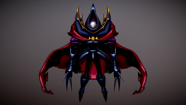 Destiny Hero - Doom Lord (Yugioh) 3D Model