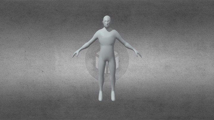 Human_ Base Mesh 3D Model