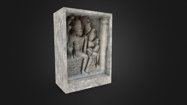 TEMPLE WALL SCAN RB 3D Model