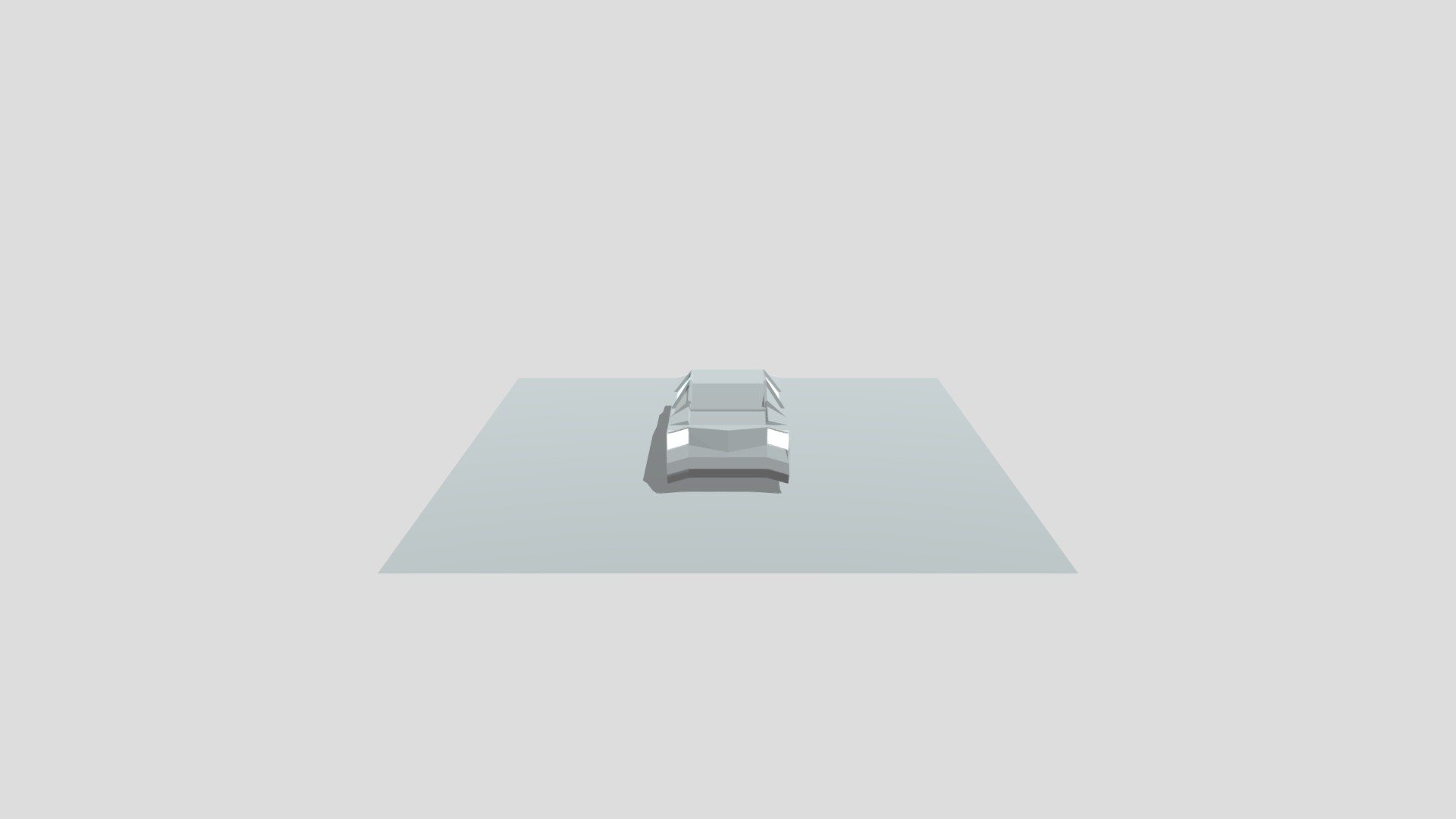Low-poly-sports-car