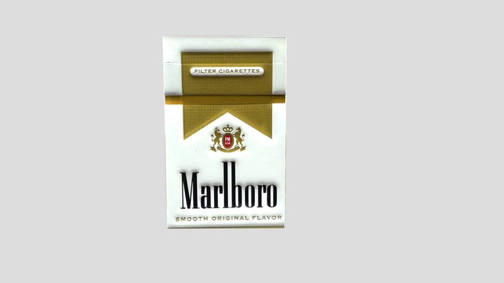 Cigarette_ Box 3D Model