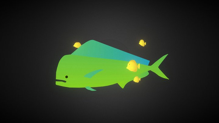 Mahi Mahi 3D Model