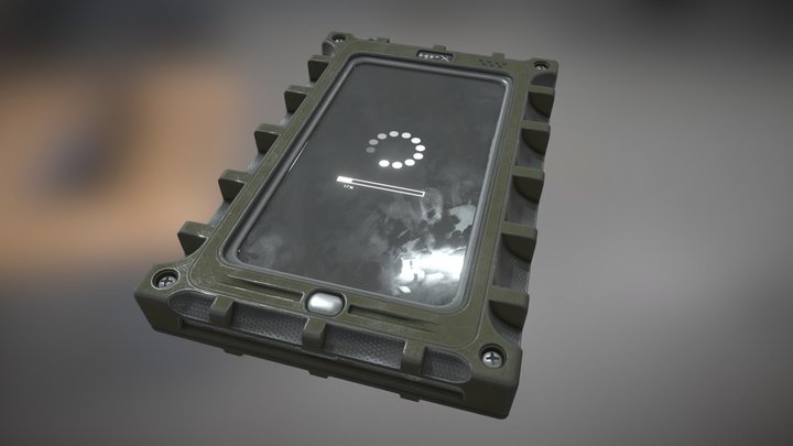 Military PDA 3D Model