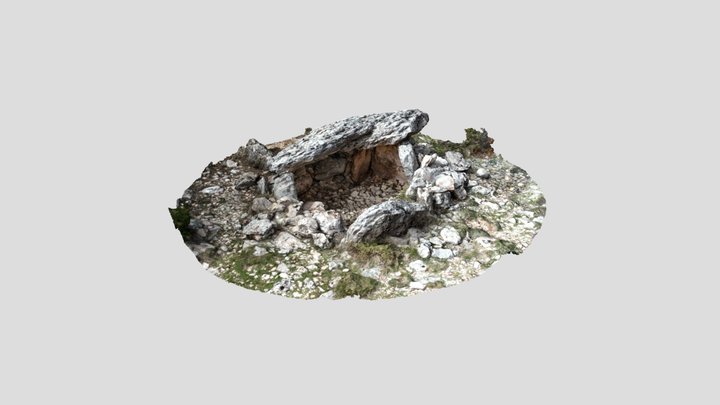 Dolmen del Mas de Abad (Benabarre) 3D Model