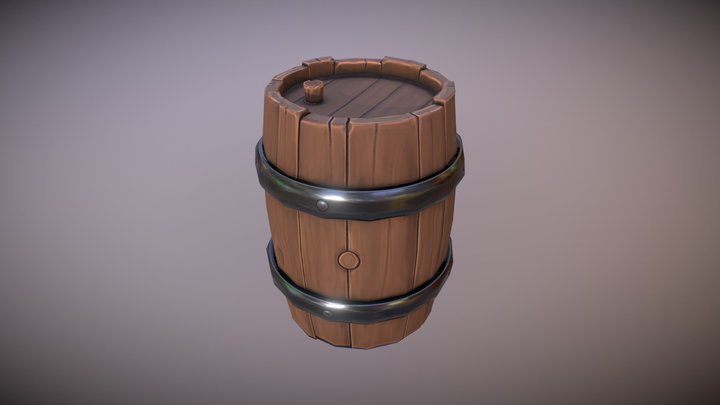 Barrel 3D Model