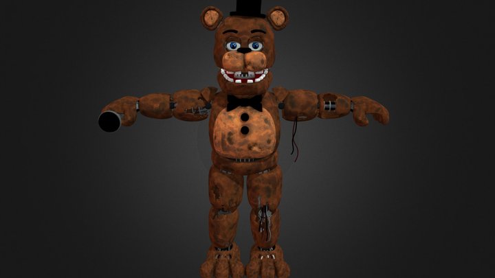 All fnaf 1 animatronics - Download Free 3D model by JustAnAser  (@JustAnAser) [000329e]