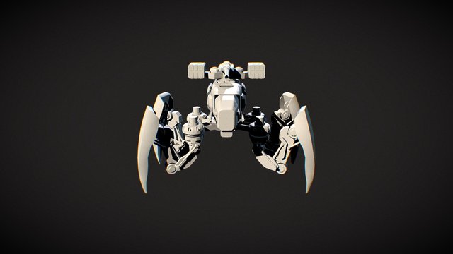 SpiderMech 3D Model