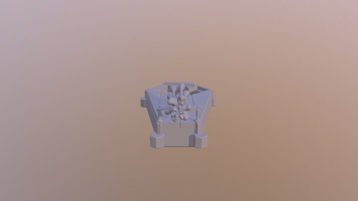 Coffin Hover Craft 3D Model