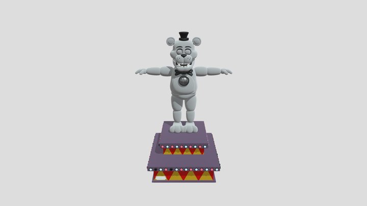 Lonely Freddy 3D Model