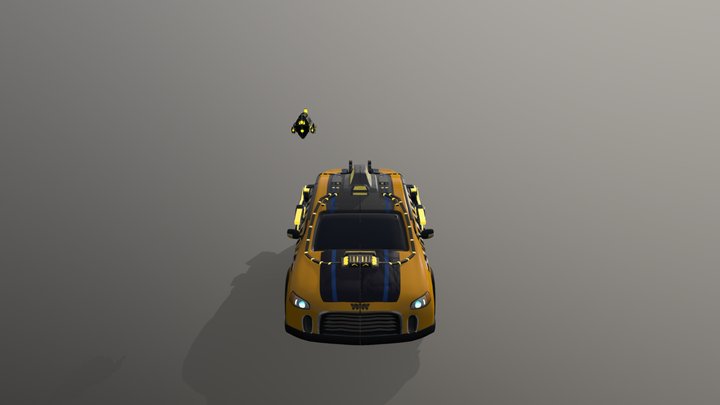 Taxi projet finale 3D Model