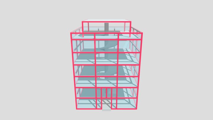 Modern-building-3 3D Model