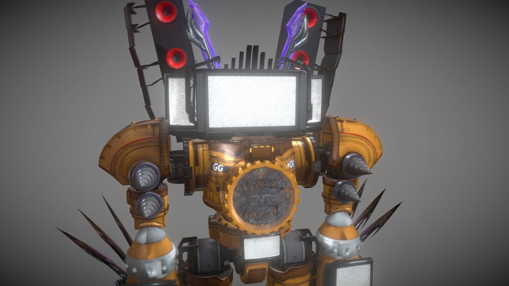 TV drill speaker titan