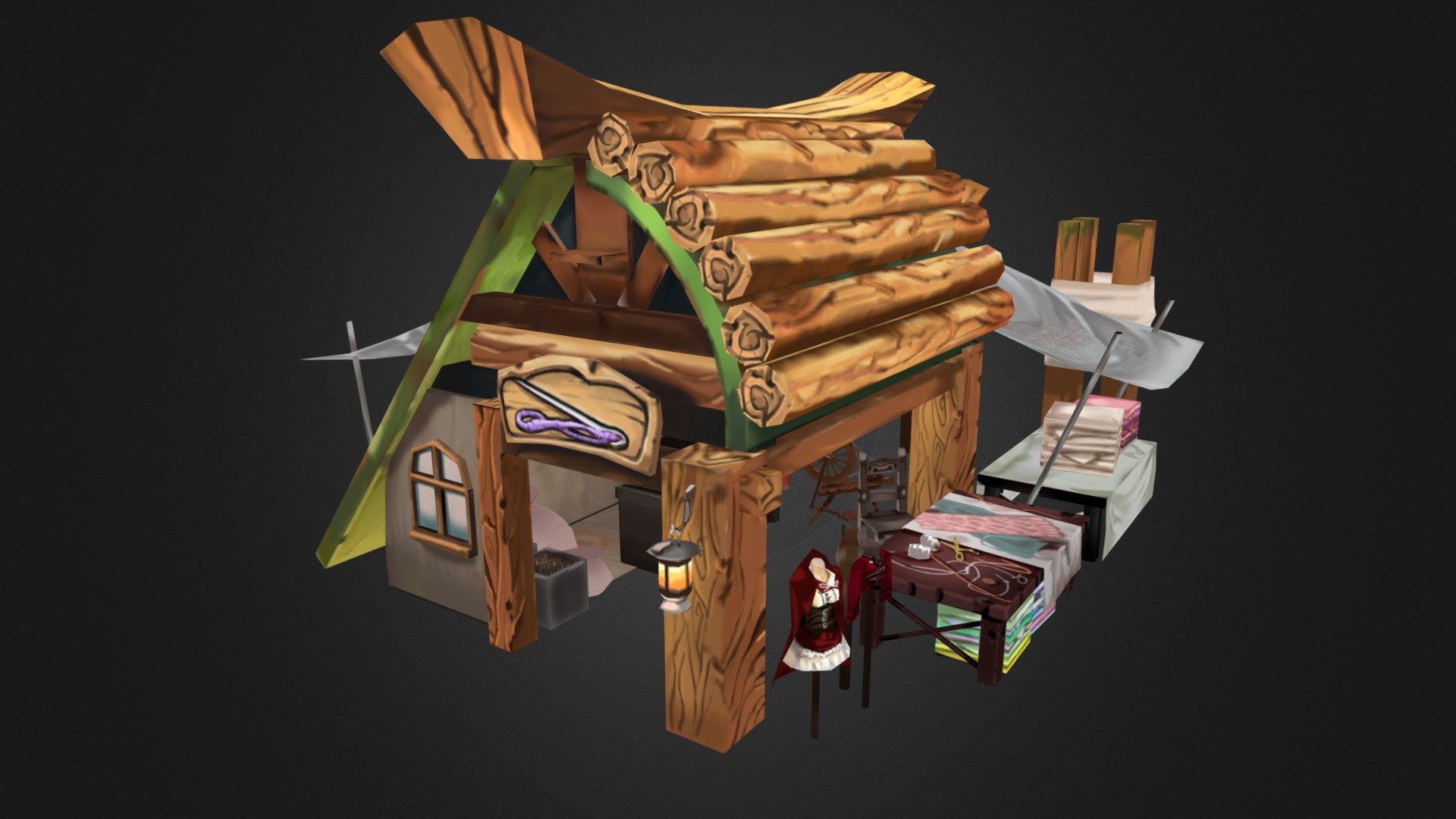 VICO HOUSE (服飾店) — Sketchfab embed 3D viewer